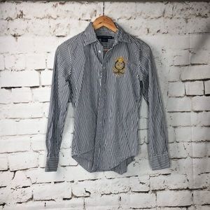 Vintage Polo Ralph Lauren Button Down striped top